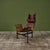 Patinated Jean-Paul Rykaert Leather Sling Chair For Sale - Image 4 of 18