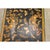 Black Early 20th Century English Painted Vintage Table with Découpage For Sale - Image 8 of 13