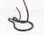 Jack Brubaker Hand-Forged Iron and Brass Calla Lily Candle Holder For Sale - Image 4 of 7
