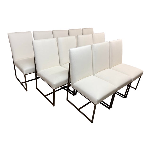 Mitchell Gold + Bob Williams Gage Dining Chairs, Set of Twelve For Sale