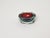 This Murano sommerso glass ashtray or valet tray was designed by renowned glass artist Flavio Poli for the Seguso Vetri...