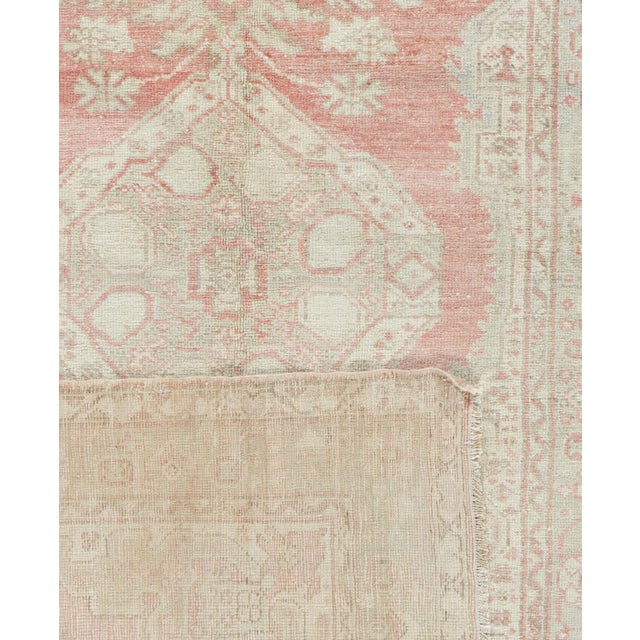 Vintage Circa 1940 Turkish Oushak Rug 4ft 1in X 7ft 7in For Sale In New York - Image 6 of 7