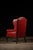 Traditional Antique Tufted Leather Armchair and Ottoman Set For Sale - Image 3 of 9