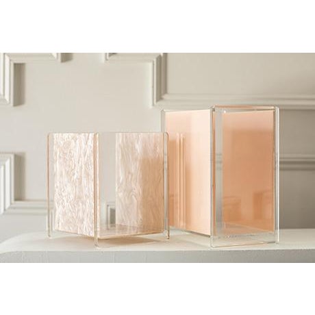 1970s 1970s Aronie Post Modern Lucite & Acrylic Wastebasket, in the Style of George Bullio For Sale - Image 5 of 7