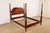Ethan Allen Ethan Allen Georgian Carved Solid Cherry Wood Queen Size Poster Bed For Sale - Image 4 of 11