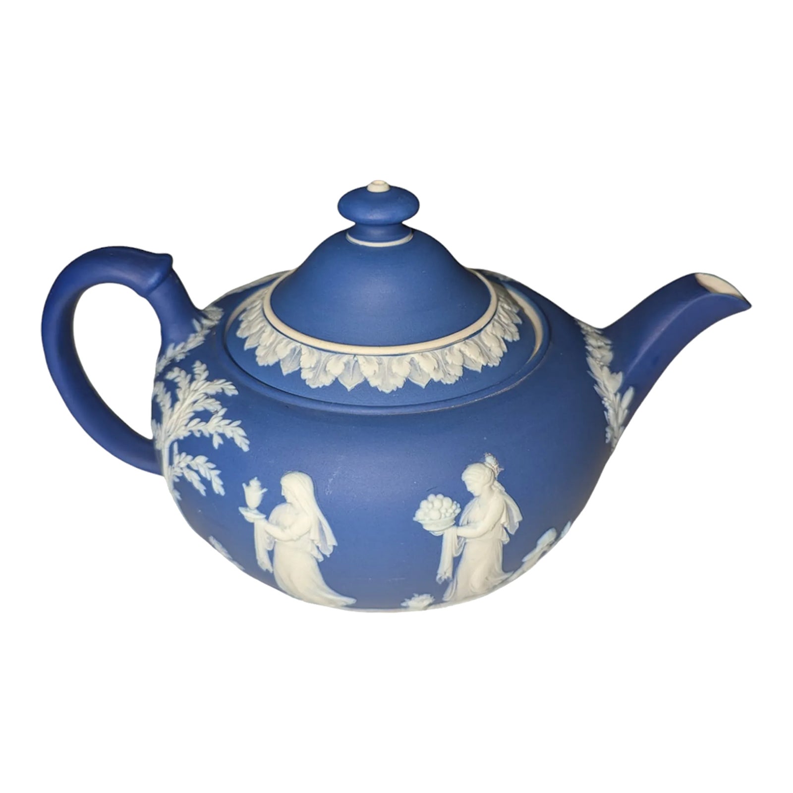 アンティーク雑貨  JASPER WARE TEAPOTS late-19th-century-wedgwood-