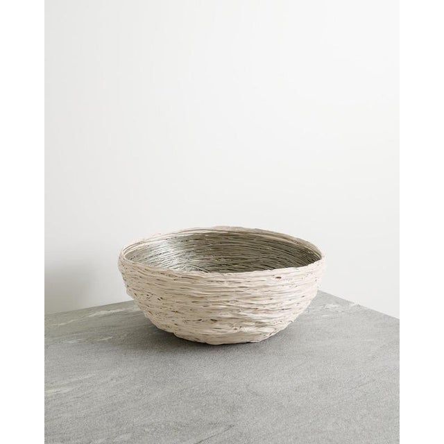 Metal Italian Decorative Tutti Frutti Bowl in White & Silver Resin by Gaetano Pesce for Fish Design, 2016 For Sale - Image 7 of 7