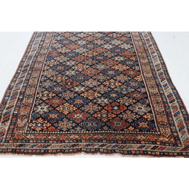 Brown 1920s Karabagh Runner, Handwoven Caucasian Beauty For Sale - Image 8 of 8