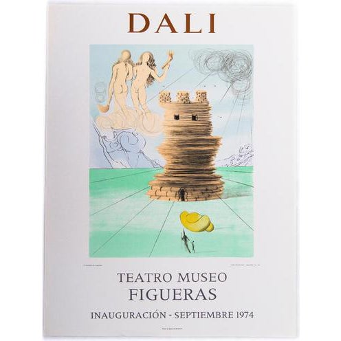 Simeon 12 Tribes of Israel Lithographic Poster by Salvador Dali For Sale
