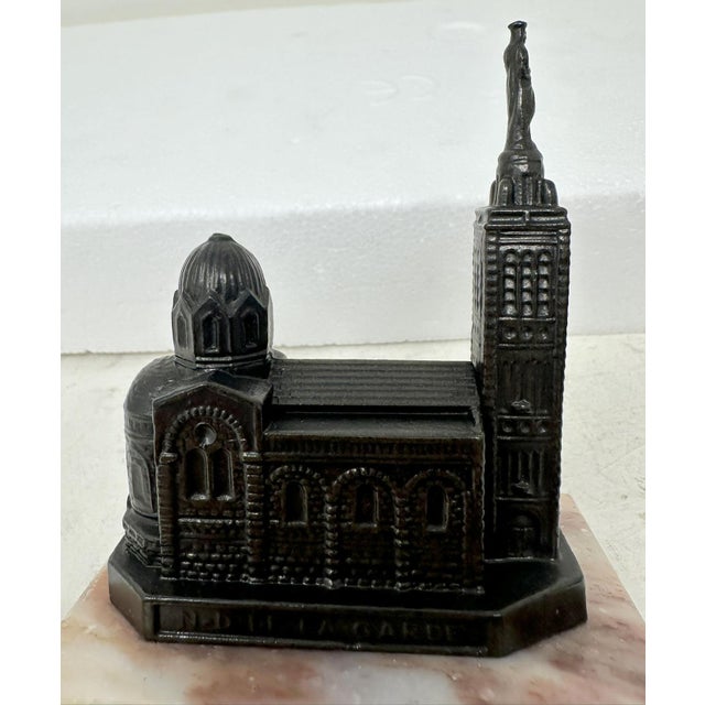 French Bronze Architectural Model Arc De Triomphe Paris Sacre-Couer Basilica For Sale - Image 13 of 16