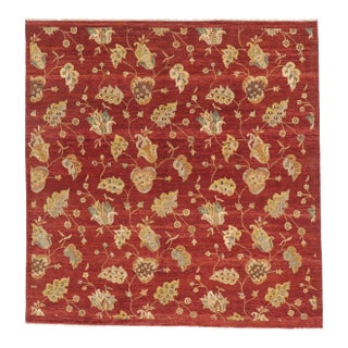 Scarlet Vineyard Transitional Area Rug - 08'00 X 08'03 For Sale