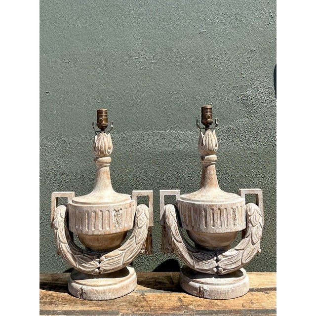 Vintage Bliss Swag Garland Lamps - A Pair For Sale - Image 11 of 12