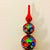 Mid-Century Boho Chic Hollywood Regency Czechosolvakian Blown Mercury Glass Christmas Tree Topper For Sale - Image 9 of 16