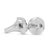 Reed & Barton Vintage Reed & Barton Sterling Silver Salt & Pepper Shakers Flatware Set For Sale - Image 4 of 8