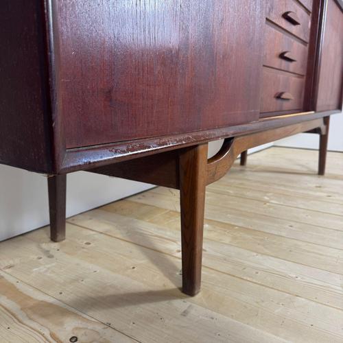 Vintage Scandinavian Teak Sideboard with Drawers, 1960s For Sale - Image 5 of 9