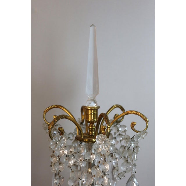 Large Louis XVI Style Girandoles, Set of 2 For Sale - Image 6 of 13