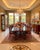 Mid 20th Century Vintage Drexel Mahogany Extendable Double-Pedestal Dining Table With 3 Leaves For Sale - Image 5 of 9