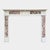 Antique Louis XVI White and Breccia Marble Fireplace Mantel, 1790 For Sale - Image 11 of 12