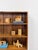 Vintage MCM Solid Walnut Four Shelf Bookcase Shallow Display MidCentury Shelving For Sale - Image 14 of 17