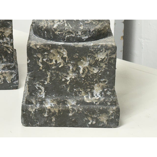 Aidan Gray Architectural Finials, Pair For Sale - Image 9 of 12
