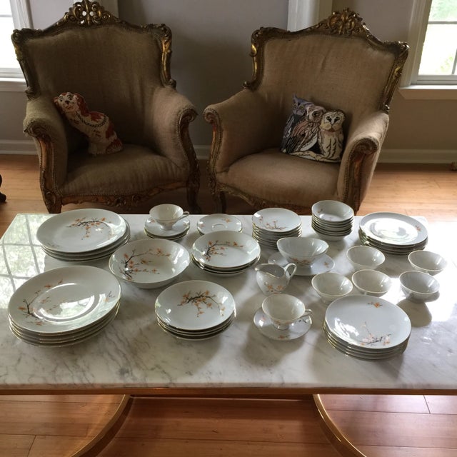 Entire collection of dinner plates, salad plates, Super Bowl's, dessert plates, miniature bottles, tea cups and tea cups...