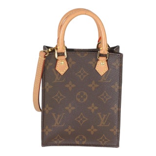 Monogram Canvas Petit Sac Plat For Sale