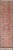 Long Narrow Persian Heriz Runner With Tribal Design in Pink and Taupe 2'5 X 15'5 For Sale - Image 13 of 13