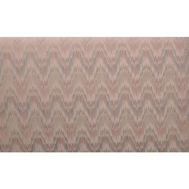 Vintage Post-Modern Bernhardt Flair 90s Blush Pink Sectional With Chaise & Ottoman For Sale In New York - Image 6 of 7