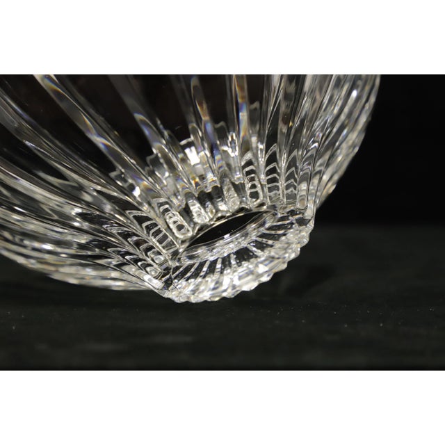 Glass Late 20th Century Crystal Bowl - C For Sale - Image 7 of 8