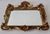 Plastic Italian Rococo Style Gilt Molded Wall Mirror For Sale - Image 7 of 15