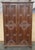 20th Century Armoire, Kitchen Cabinet with Two Doors, Carved Walnut, Spain For Sale - Image 10 of 18