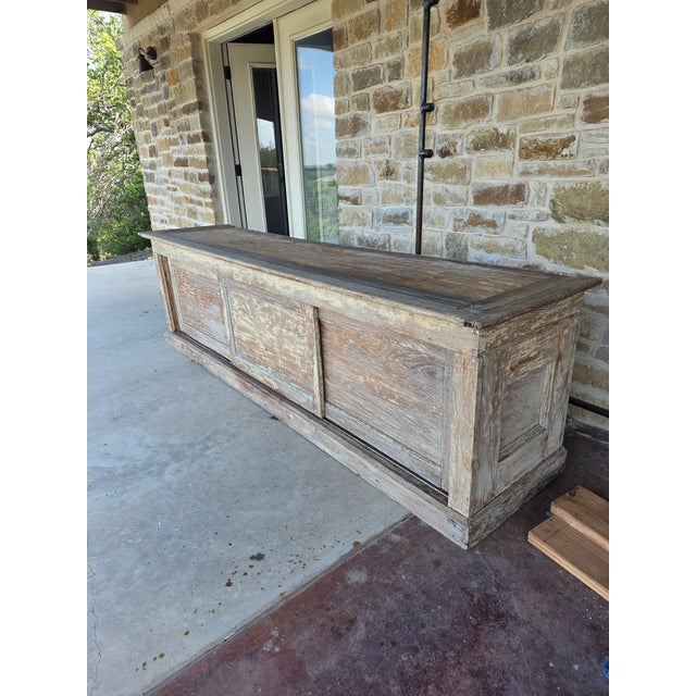 Antique Texas Mercantile Counter Cabinet For Sale In San Antonio - Image 6 of 11