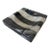 Vintage Postmodern Black & White Striped Marble Ashtray For Sale