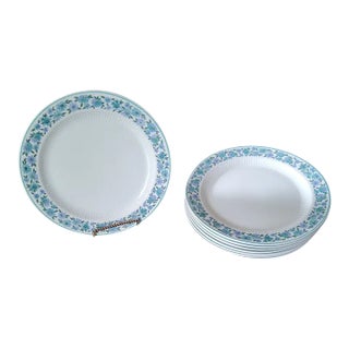 1960s Ironstone Dinner Plates- Set of 8 For Sale