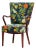 Lille Chair with Print by Eva Jobs For Sale