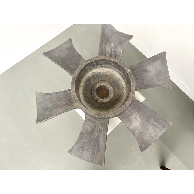 Helical Vase in Cast Aluminum, 1950s For Sale - Image 10 of 14
