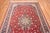 Persian Nazmiyal Collection 1950s Fine Floral Vintage Persian Silk Kashan Rug For Sale - Image 3 of 8