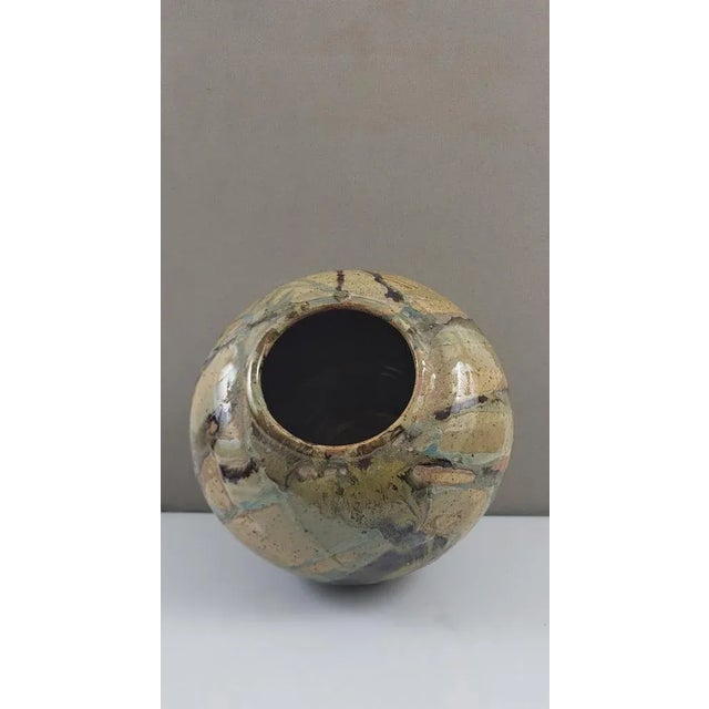 1990s Ceramic Stoneware Vase by Brigitte Sabatier, 1990s For Sale - Image 5 of 8