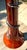 Hand-Blown 20" Amber Red Art Glass Trumpet Vase Applied Serpentine Spiral For Sale - Image 18 of 18