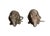 Traditional Whimsical Pair of Miniature Verdigris Bronze Mice Sculptures - a Pair For Sale - Image 3 of 11