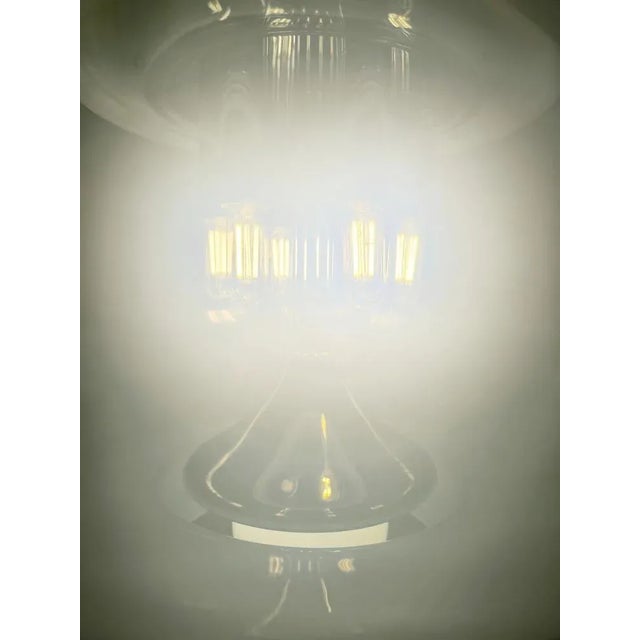 Tubolar Chandelier attributed to Carlo Nason for Mazzega, 1960s For Sale - Image 11 of 13