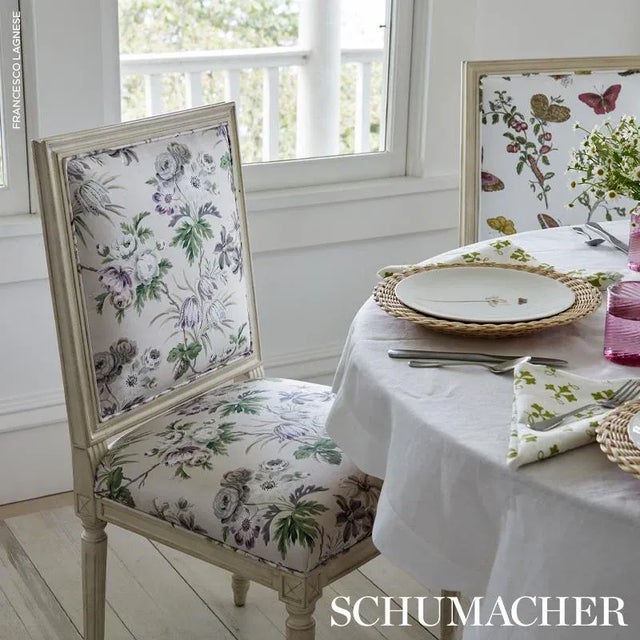 Cecil Chintz is a gorgeous medium-scaled floral chintz, notable for its painterly blooms and unusual color combinations....
