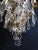 Crystal & Bronze Chandeliers For Sale - Image 6 of 10