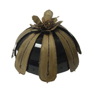 Feldman Brutalist Dome Chandelier For Sale