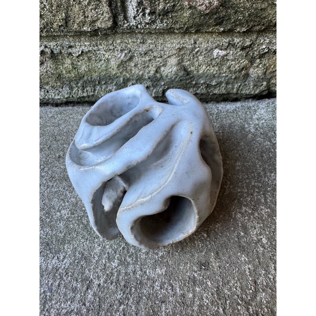 Abstract Small Wavy Ceramic Decorative Accessry For Sale - Image 3 of 10