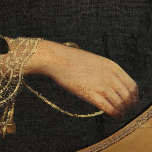 Achille Zo, Portrait, 19th Century, Oil on Canvas For Sale - Image 6 of 14