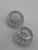 Pair of Baccarat Crystal Napkin Rings For Sale - Image 9 of 12