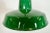 Industrial Green Enamel Factory Pendant Lamp, 1960s For Sale - Image 4 of 16