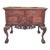 Vintage From 1960's Carved Mahogany Chippendale Side Entrance Server Table For Sale
