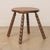 1940s 1940s French Bobbin Wood Side Table For Sale - Image 5 of 8